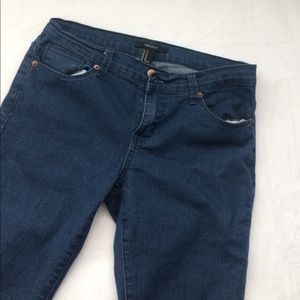 Forever 21 Skinny Ankle Jeans